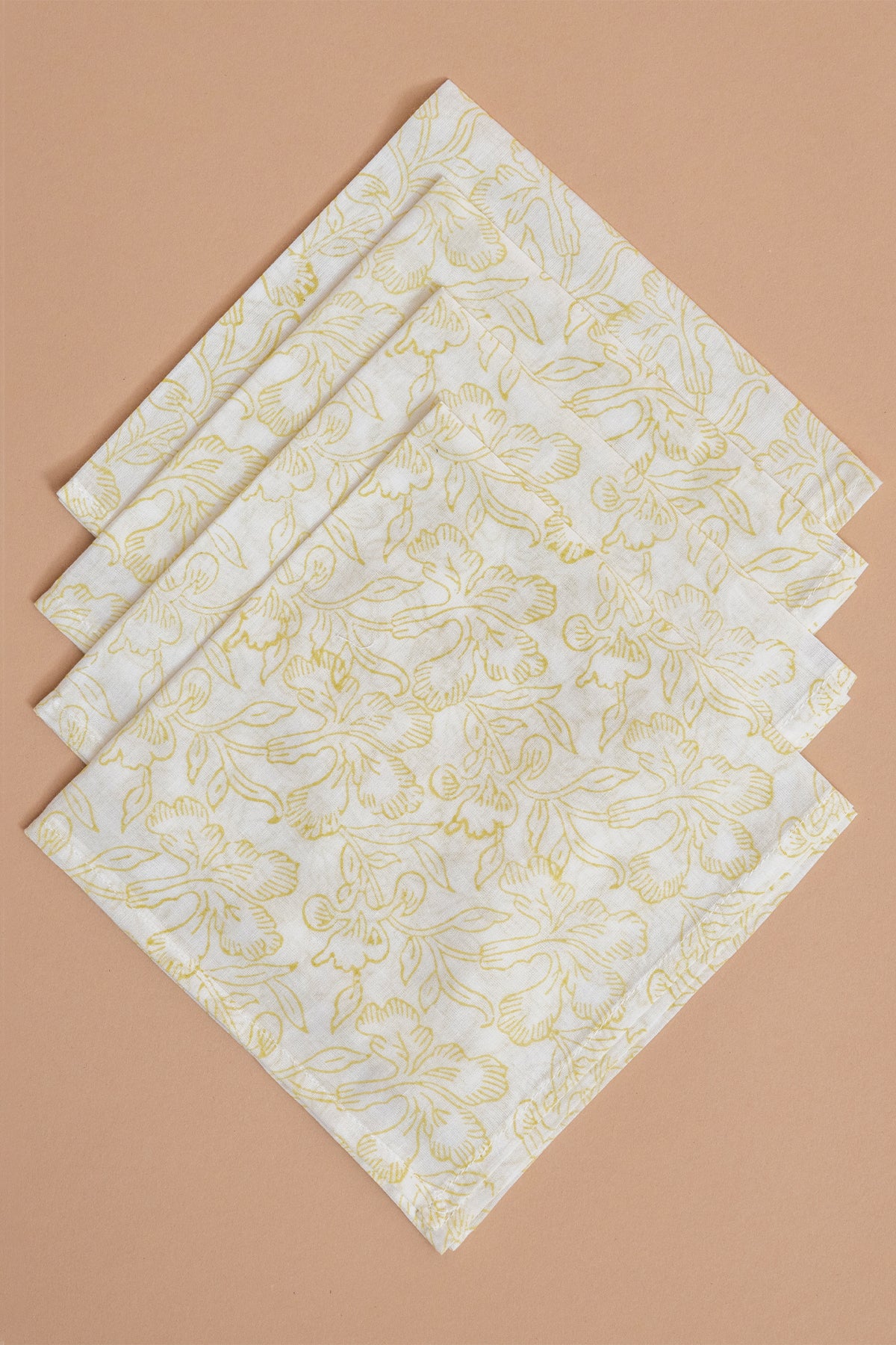 Floral Mulmul Napkin Set