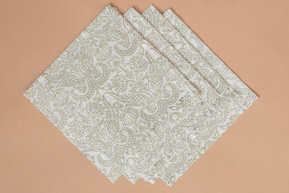 Yellow Parrot Table Linen Set
