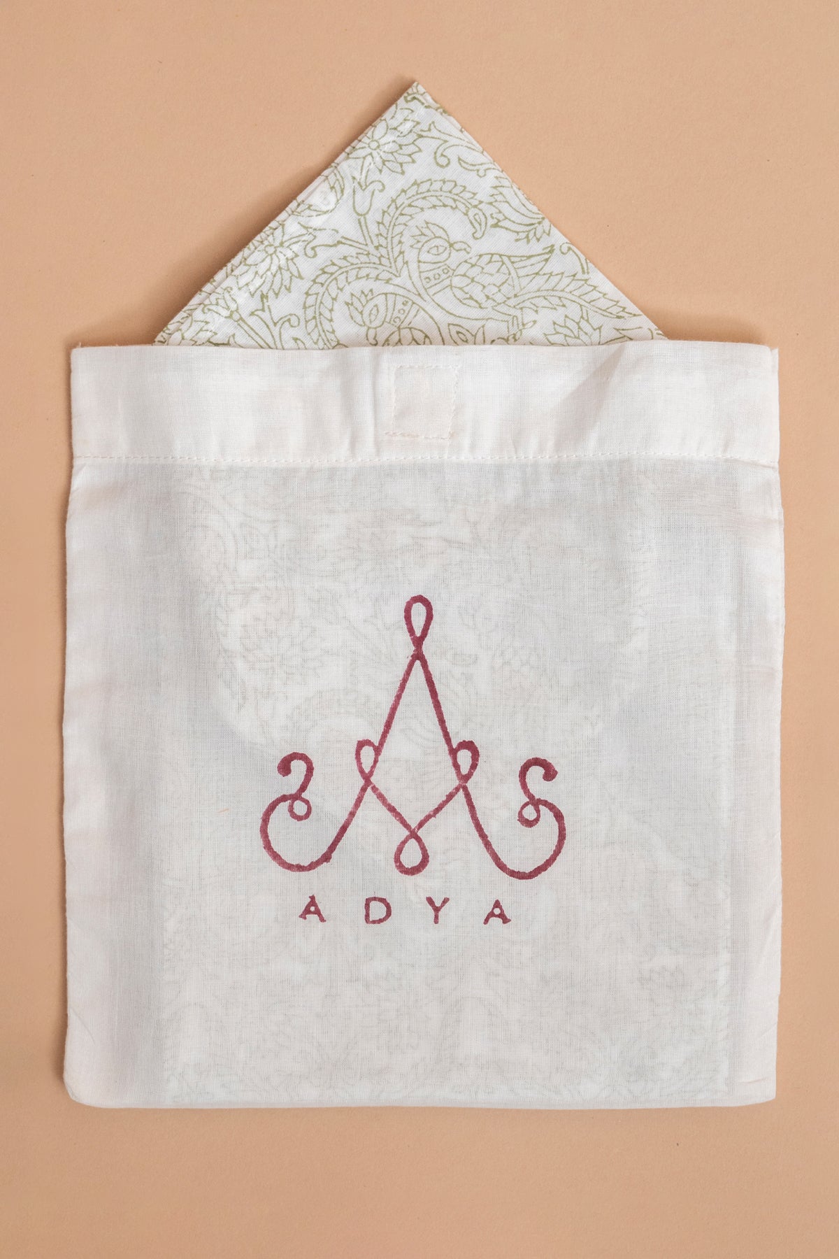 Green Parrot Mulmul Napkin Set