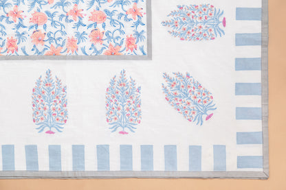 Botanical Blush Quilted Table Linen Set