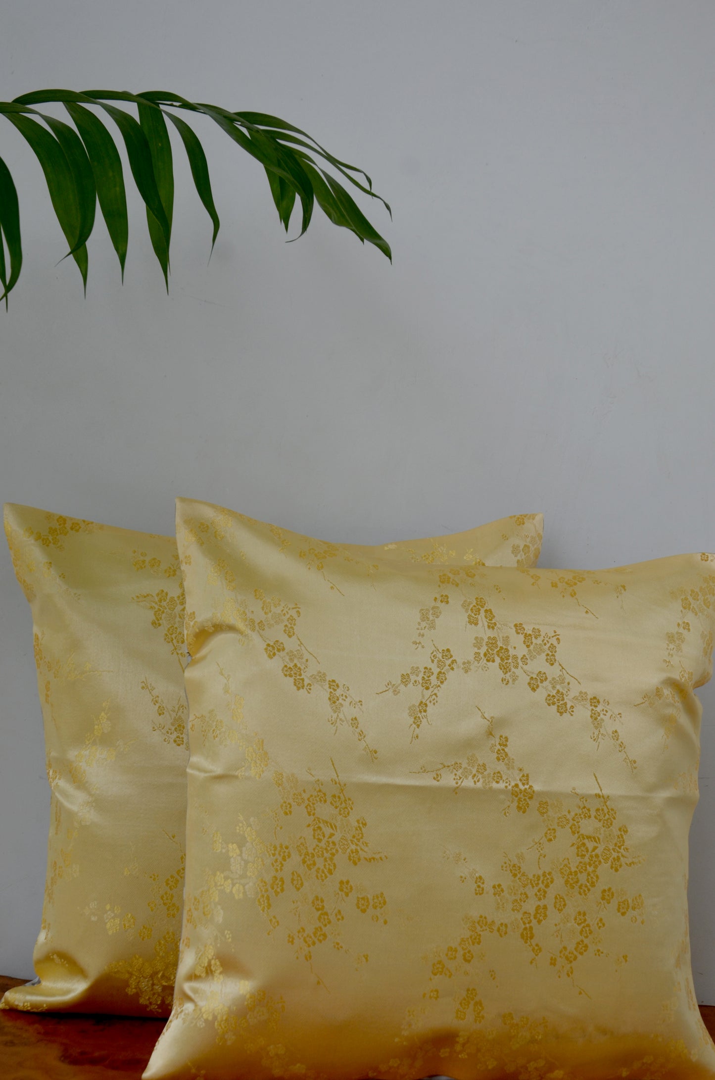 Lemon Fizz & Grey Cushion Cover