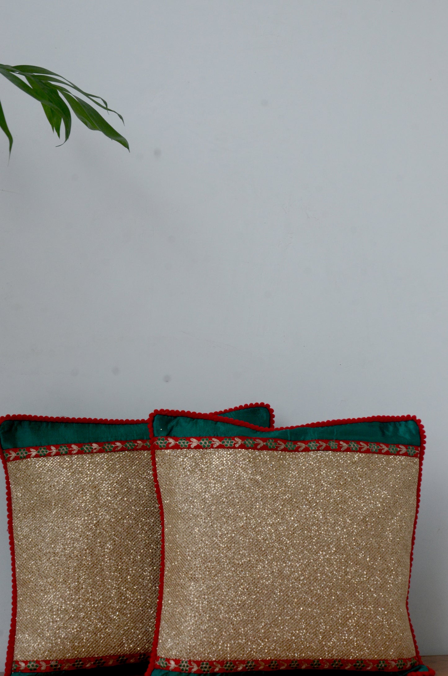 Golden Cushion Cover