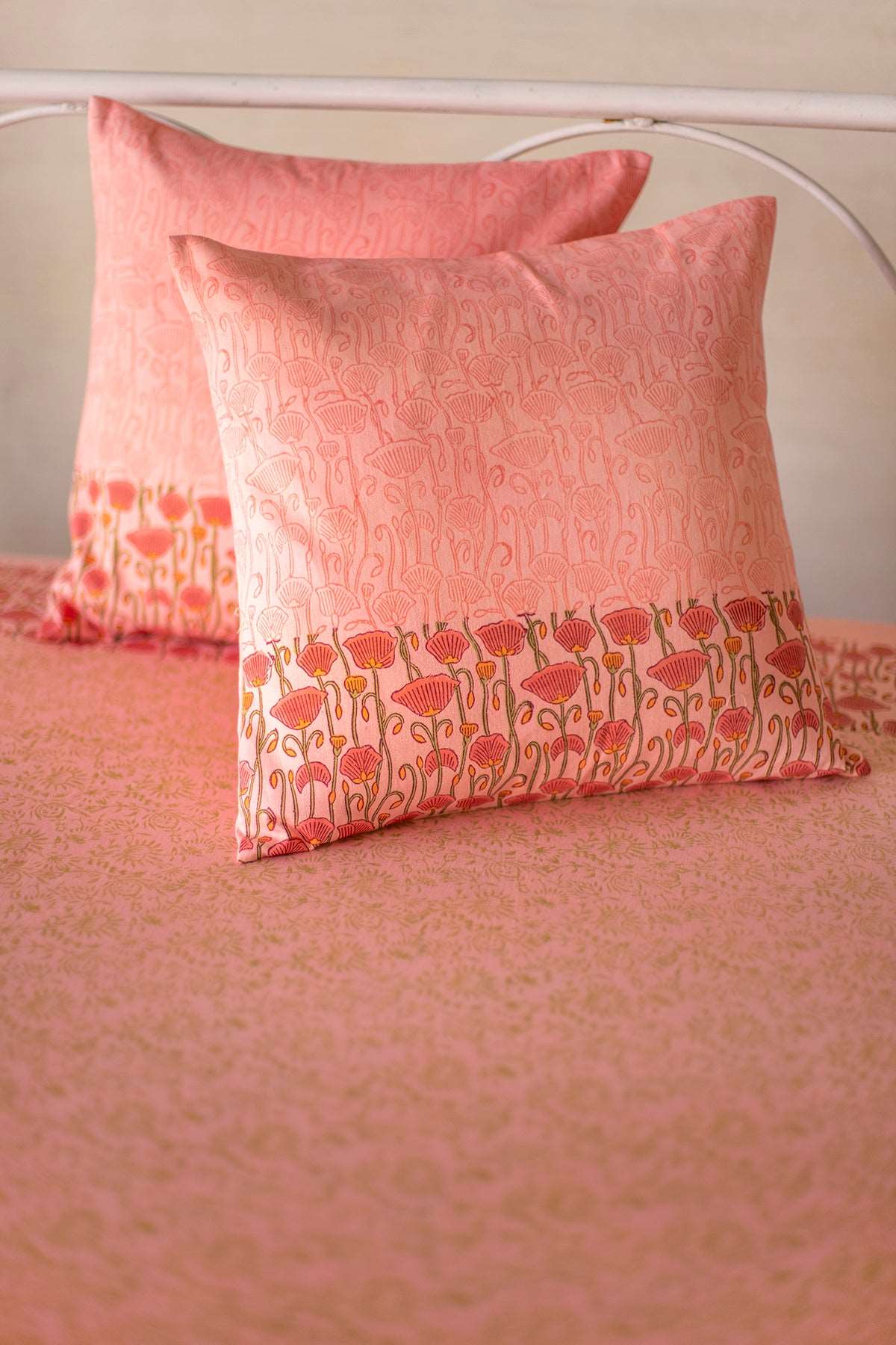 Blush Beauty Poppy Bedcover