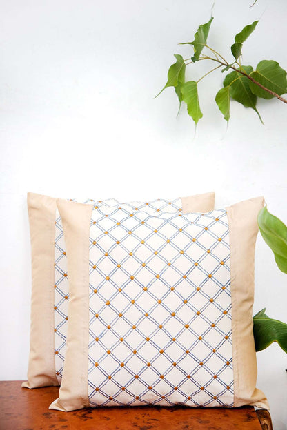 Blanched Almond Cushion Set