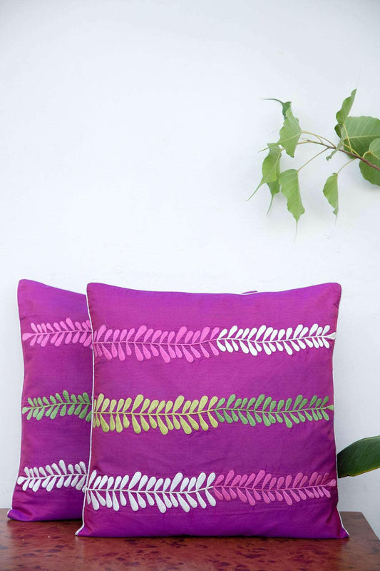 Burgundy Cushion Set
