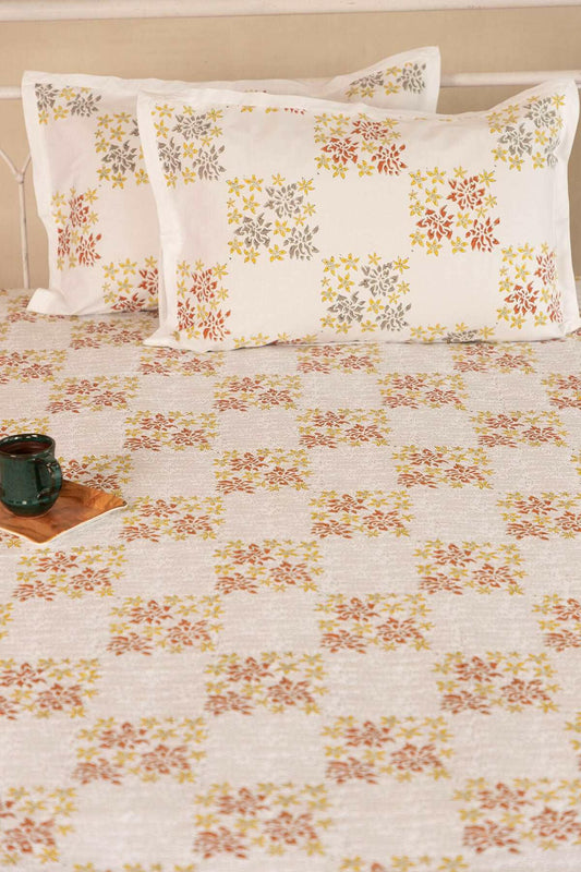 Honey & Hazel Bougainvillea Bedsheet