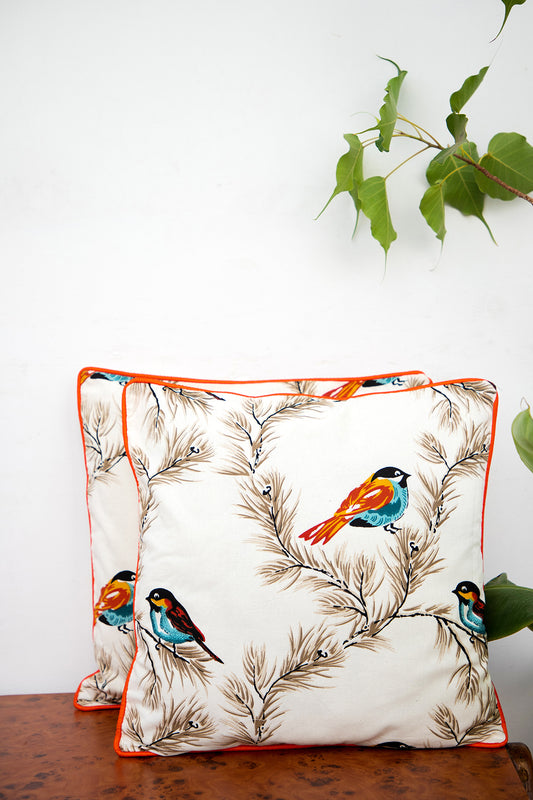 Humming Bird Cushion Cover