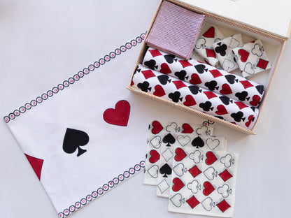 Playing Card Table Set