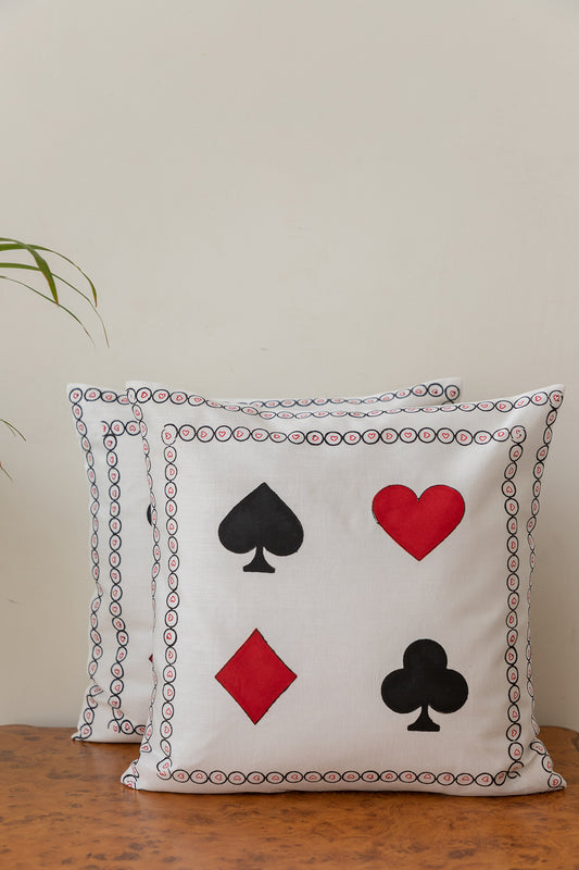 Deck of Cards Cushion Cover