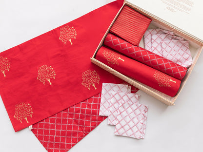 Red Tree Of Life Table Set