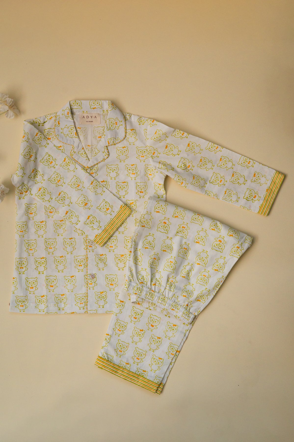 White Owl Kids Night Suit