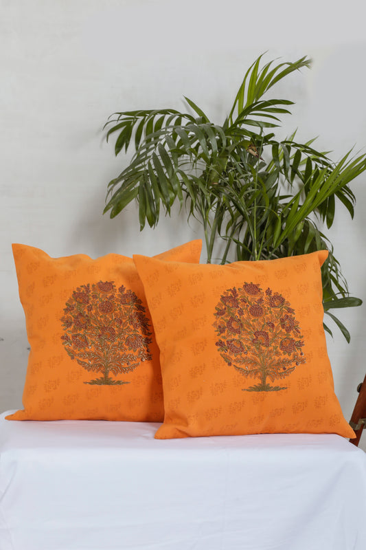 Mandarin Orange Cushion Cover