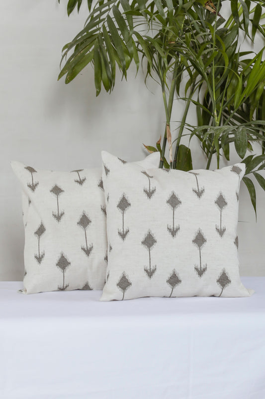 White Frost Cushion Cover