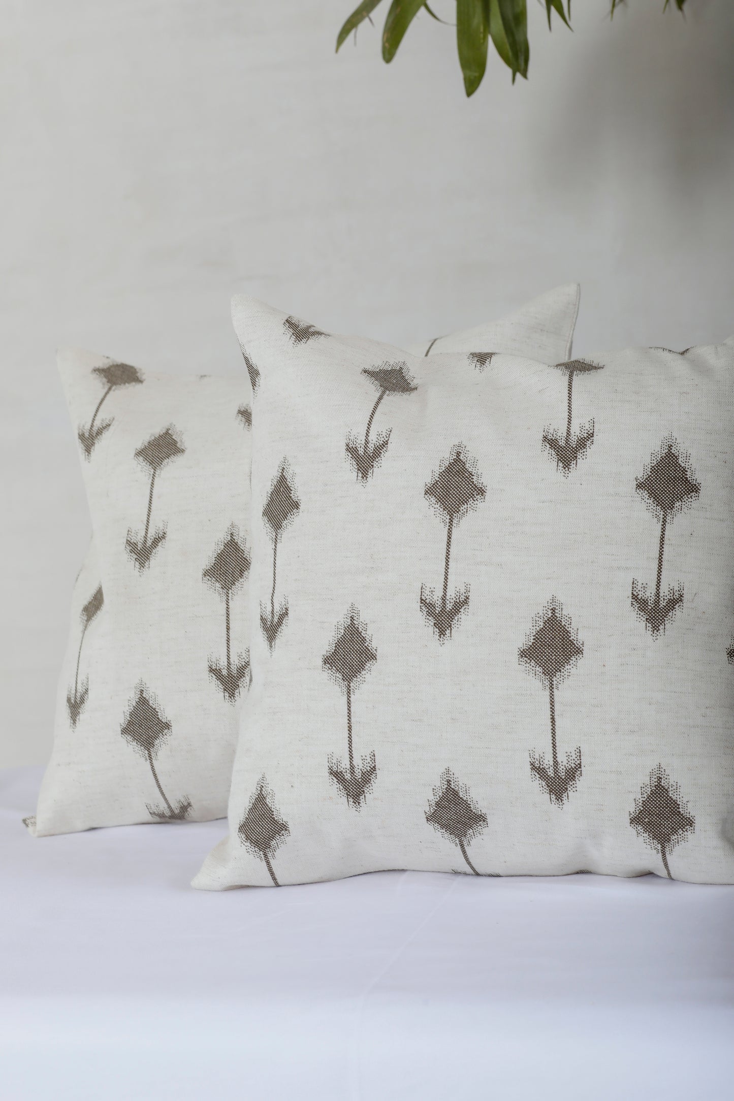 White Frost Cushion Cover