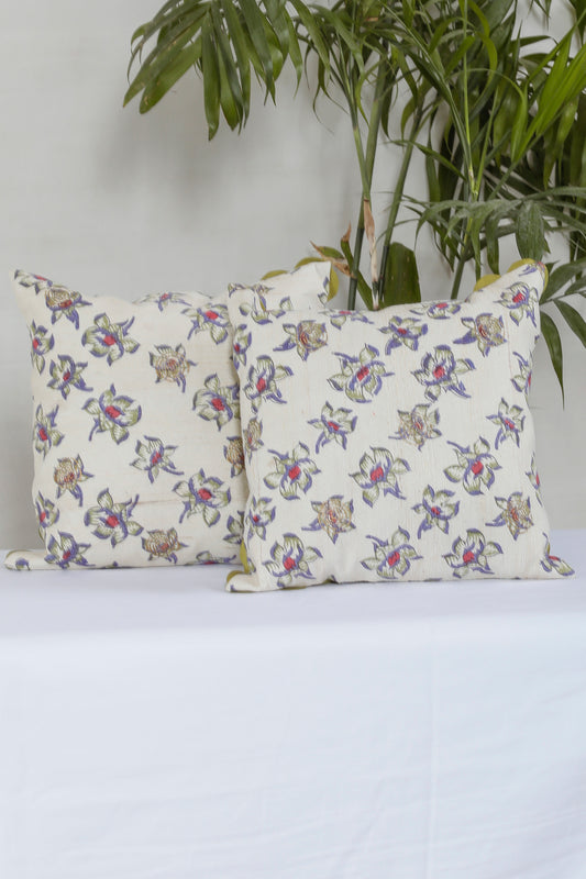 Meringue Floral Cushion Cover