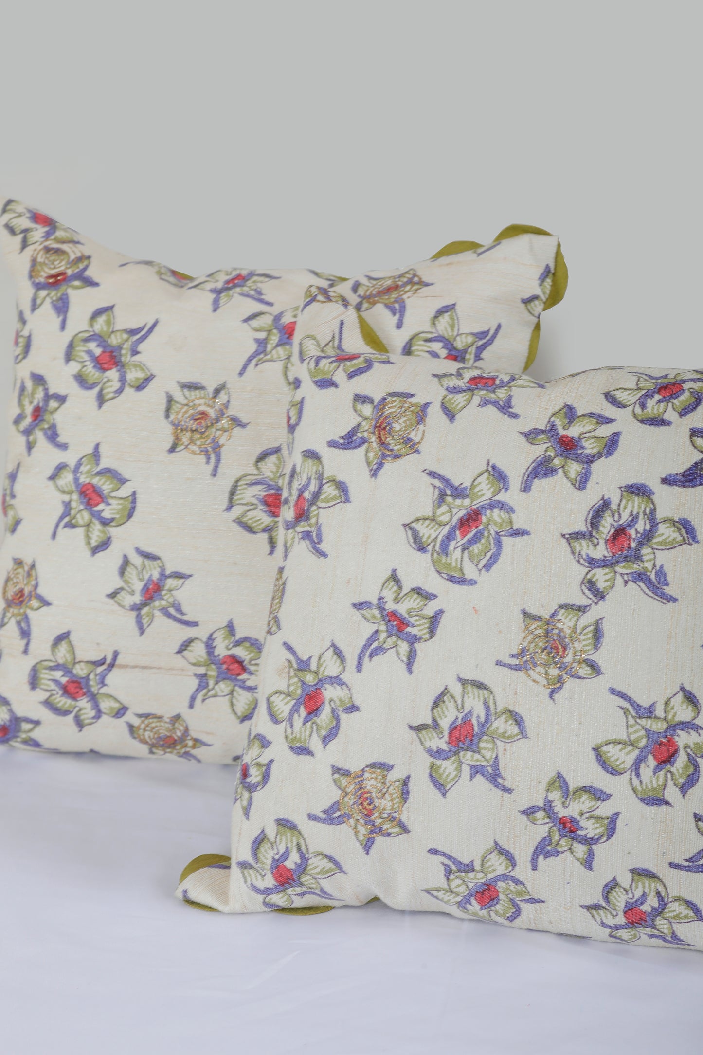 Meringue Floral Cushion Cover