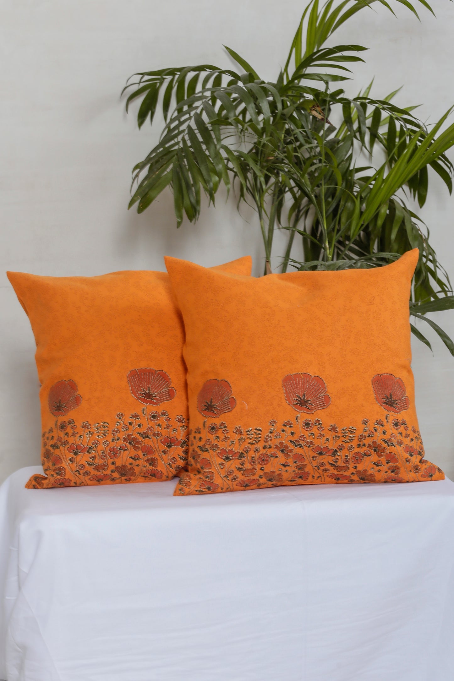 Burnt Orange Cushion Cover