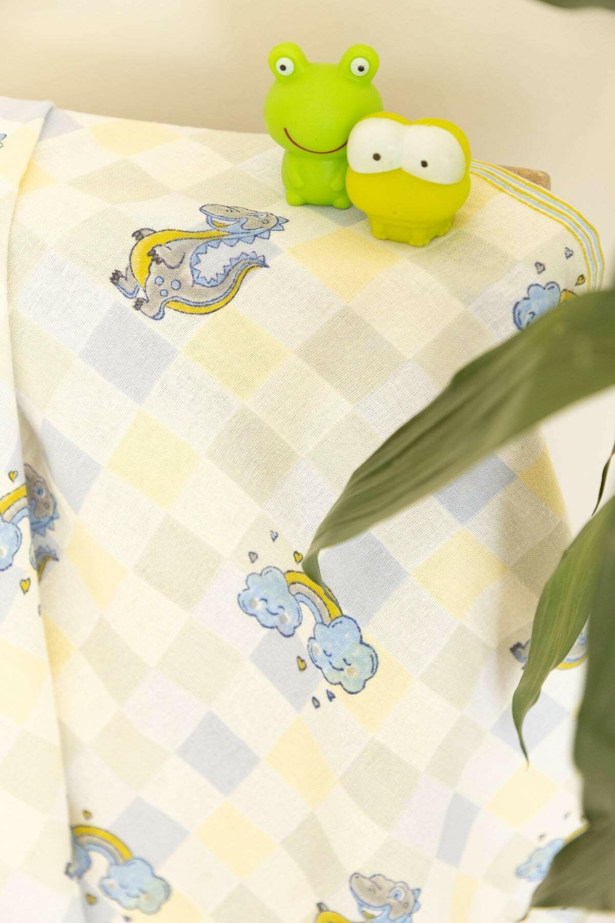 Clouds & Dino Kids Towel