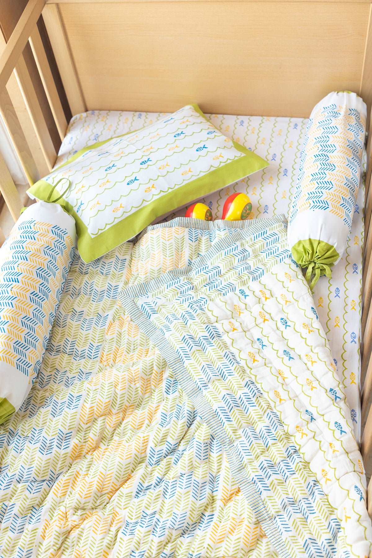Funky Fish Baby Quilt
