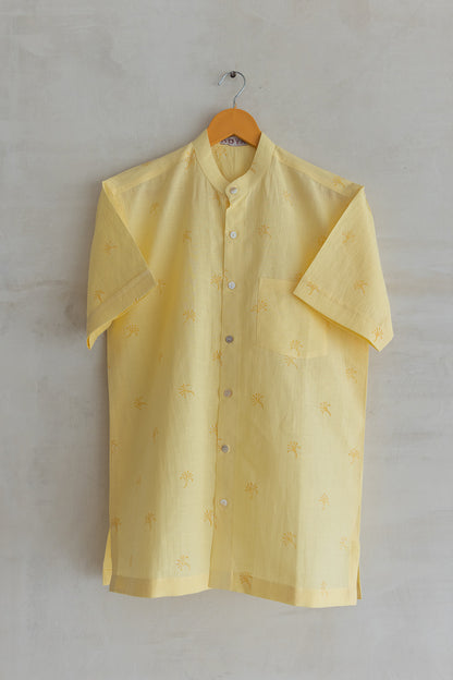 Light Yellow Men's Shirt