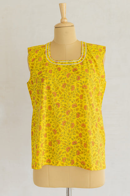 Lime Yellow Ombre Shirt