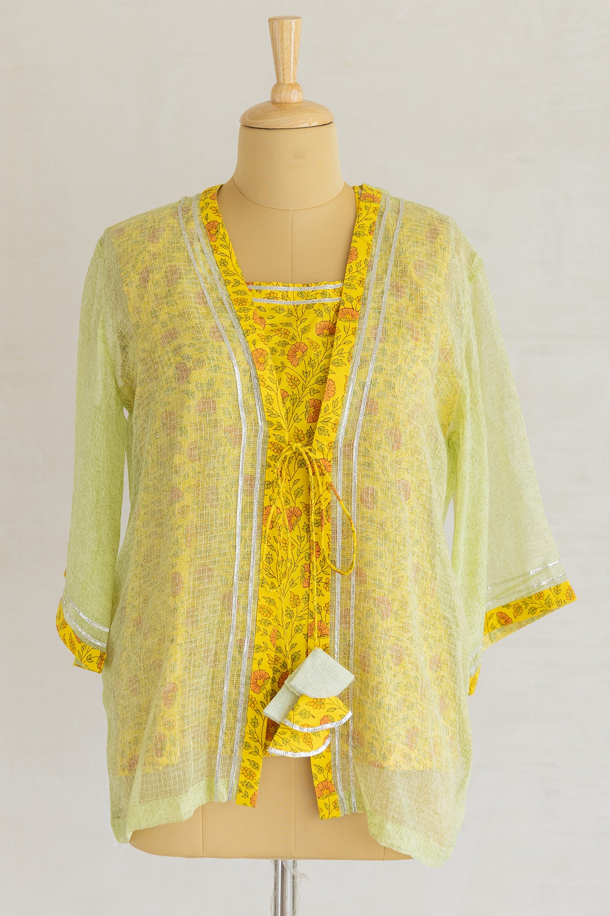 Lime Yellow Ombre Shirt