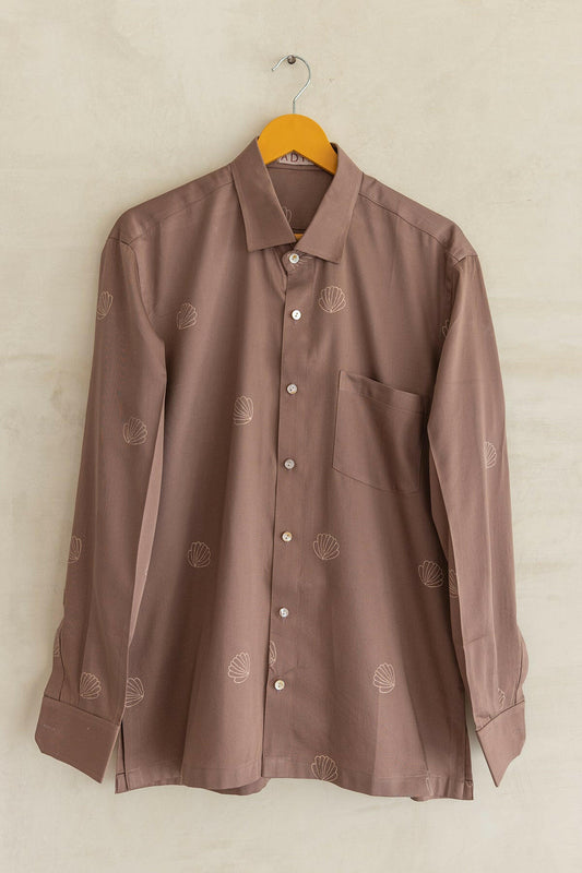 Chocolate Brown Men's Shirt