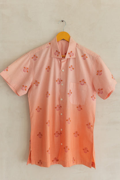 Shaded Apricot Men's Shirt