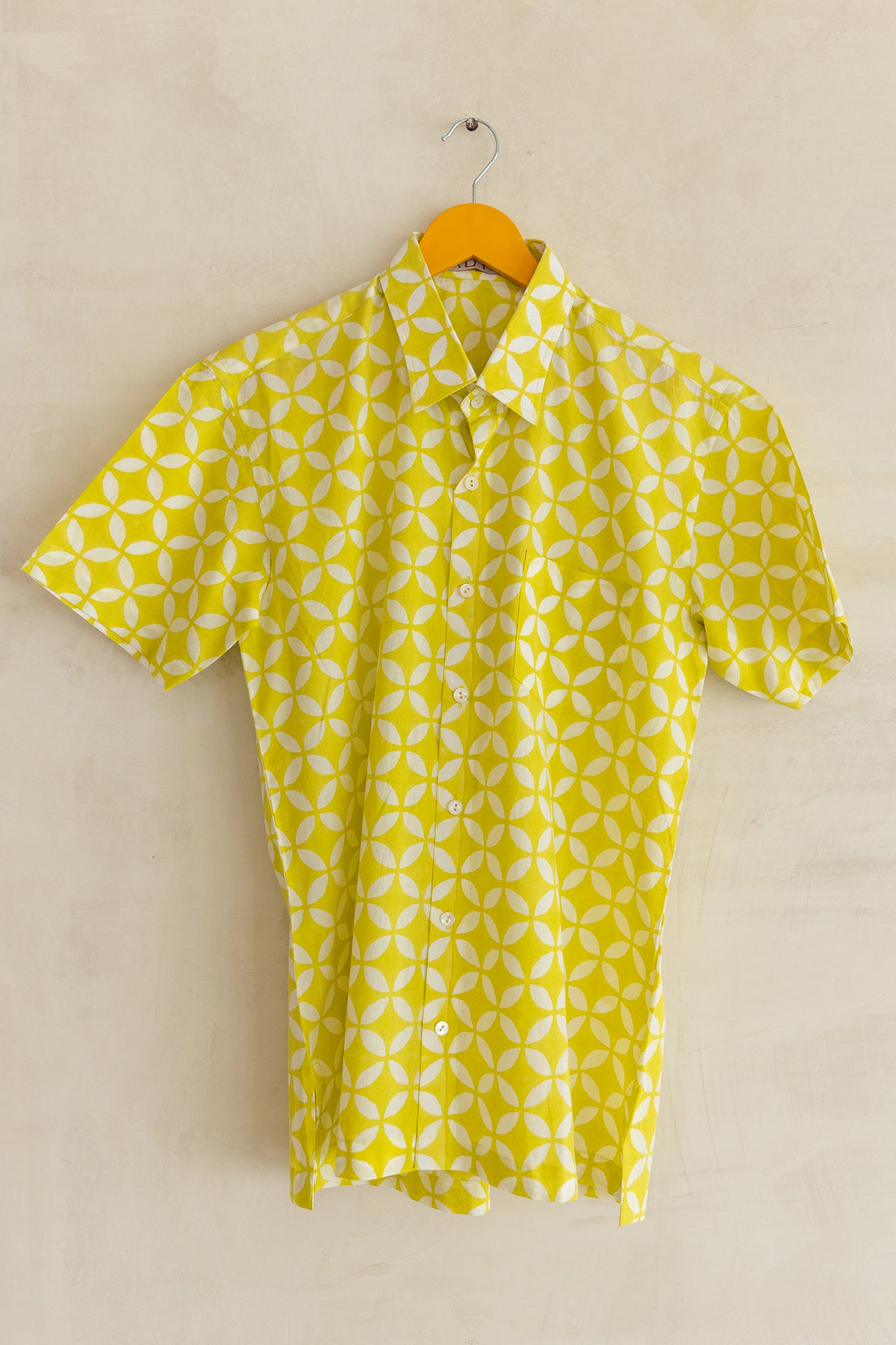 Lemon Green Men's Shirt