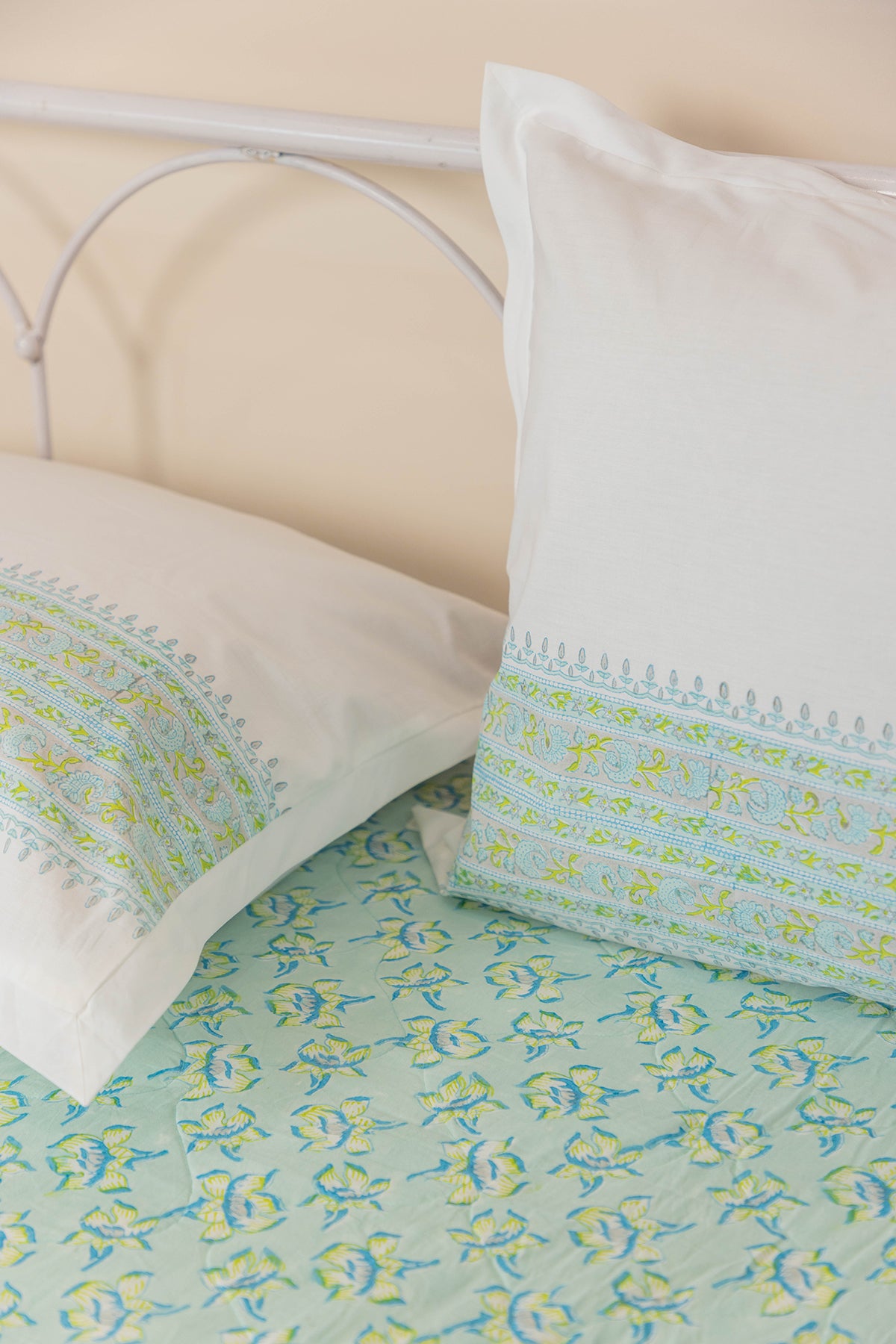 Make Me Blossom Quilted Bedcover