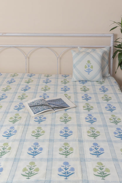 Tropical Bean Quilted Bedcover