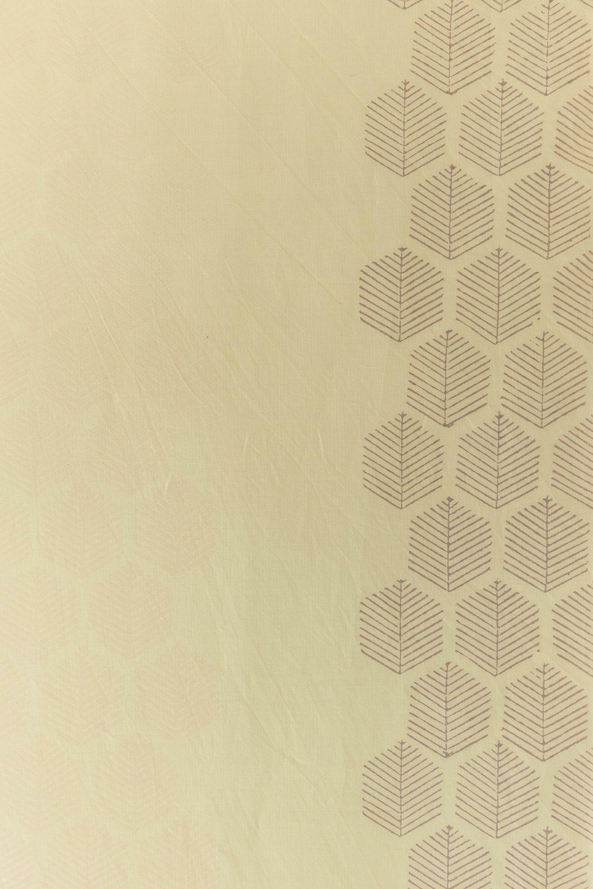 Light Yellow Honeycomb Cotton Bedcover