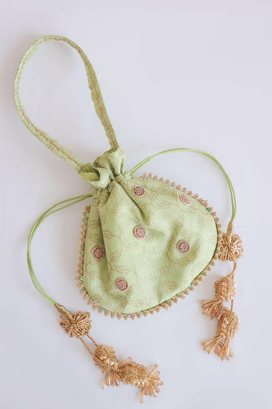 Kota Silk Potli Bag