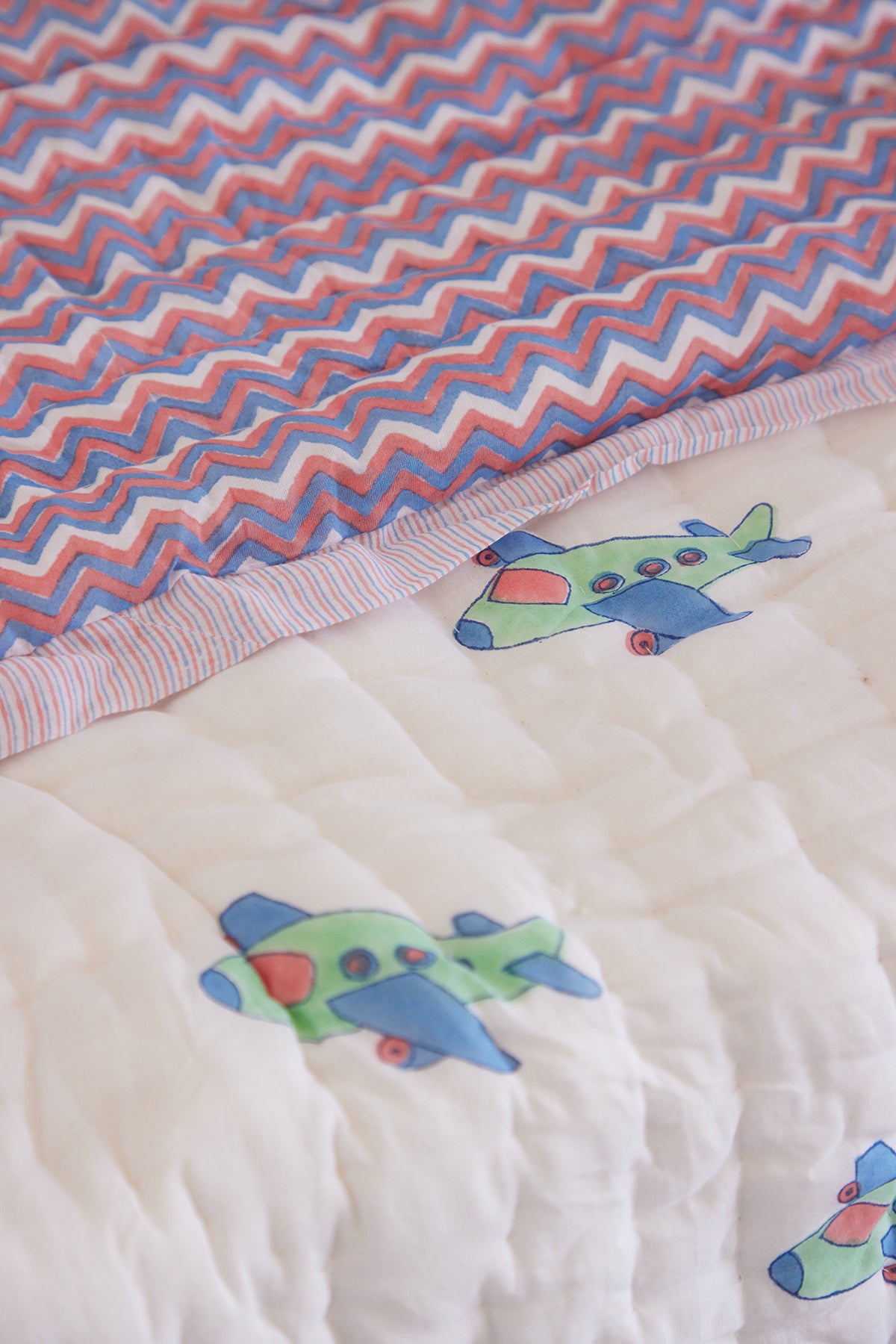 Flying Machine Baby Quilt