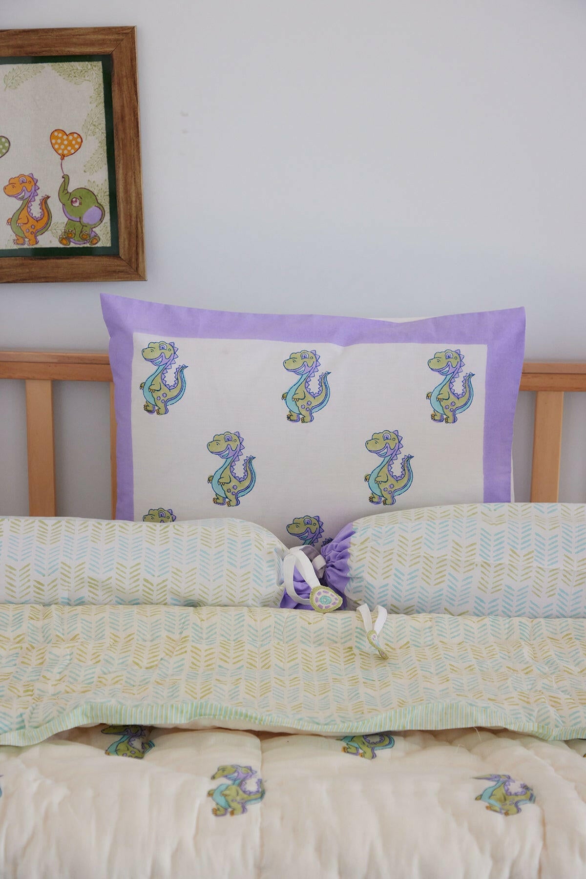The Little Dino Cot Set