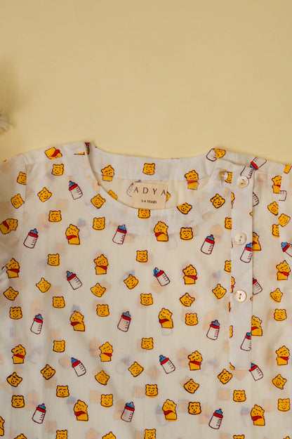Winnie The Pooh Kids Night Suit