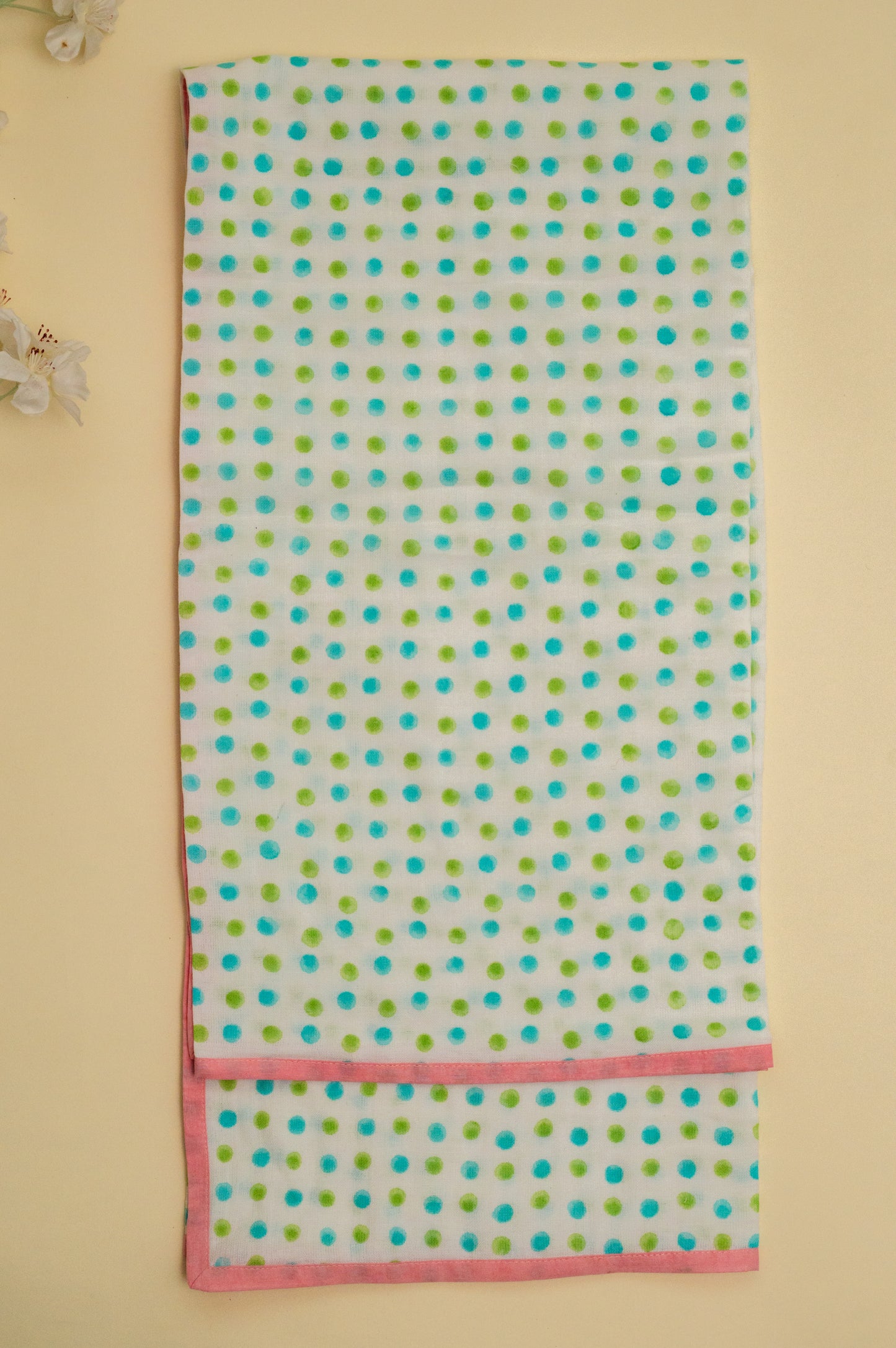 Multicolor Polka Dots Cotton Swaddle