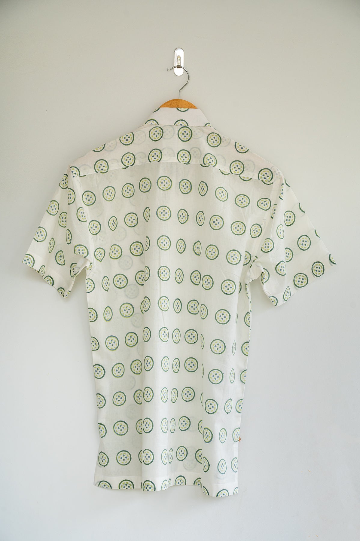 Green Button Men's Shirt