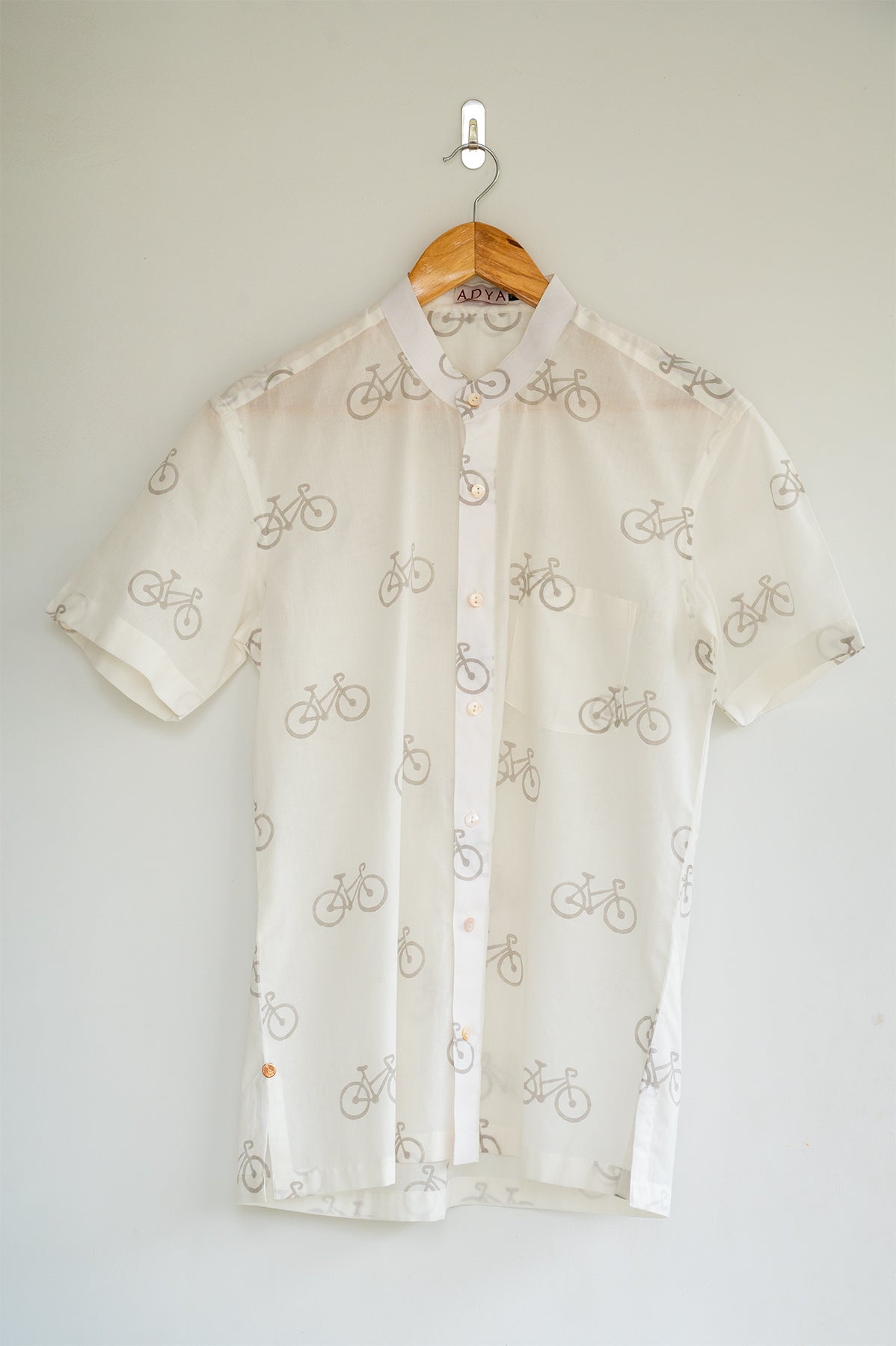 Grey Bicycle Men's Shirt