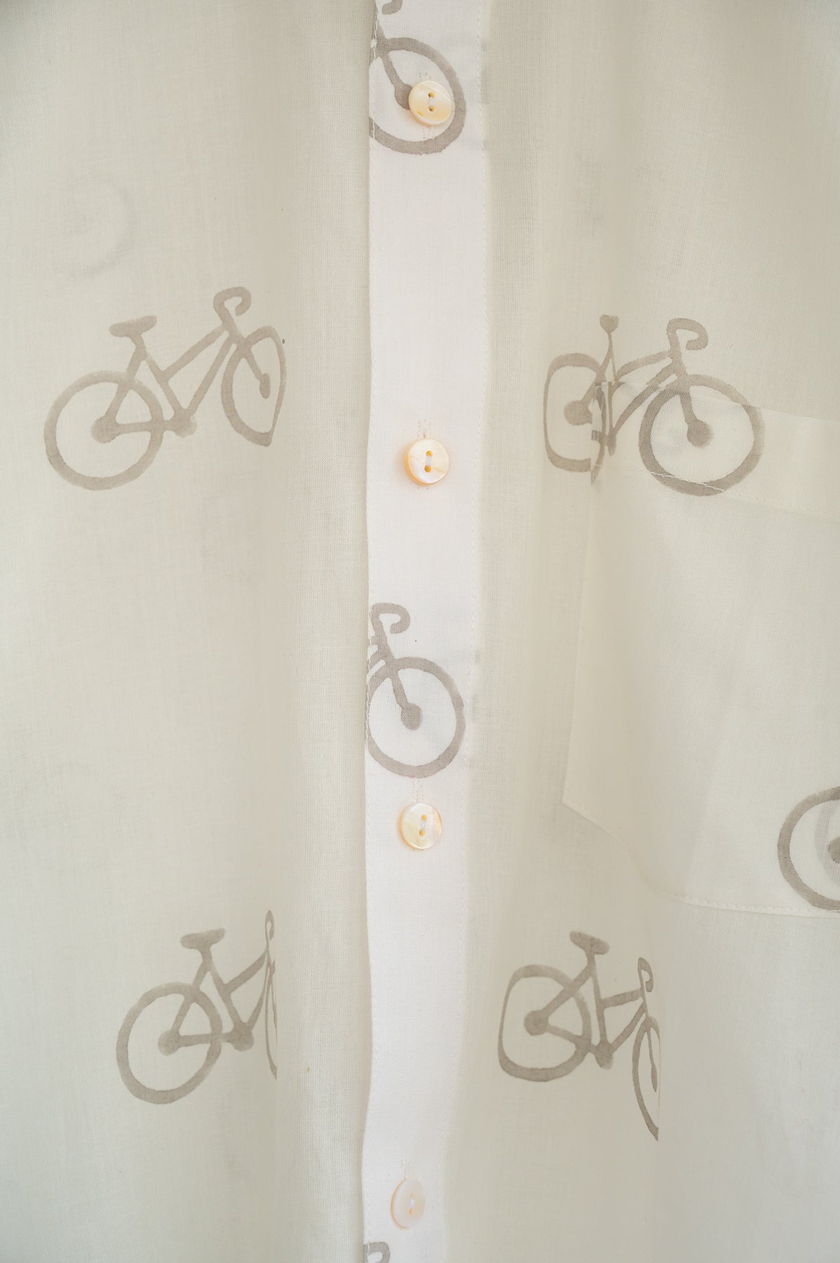 Grey Bicycle Men's Shirt