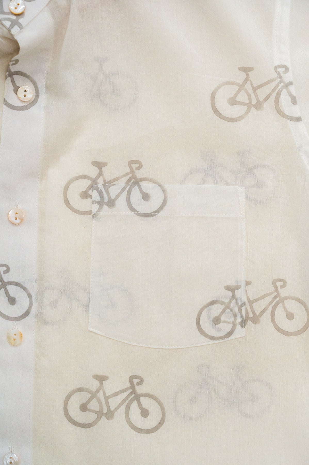 Grey Bicycle Men's Shirt