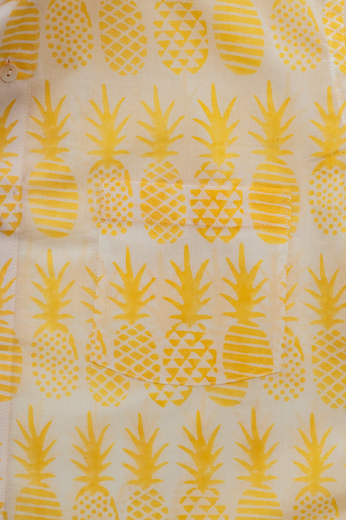 Yellow Pineapple Men's Shirt