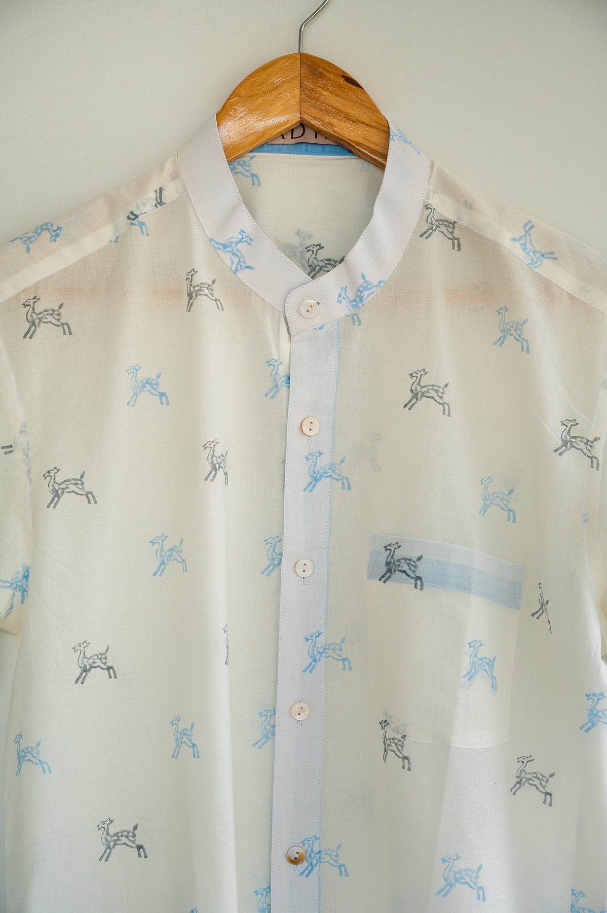 Blue Deer Men's Shirt