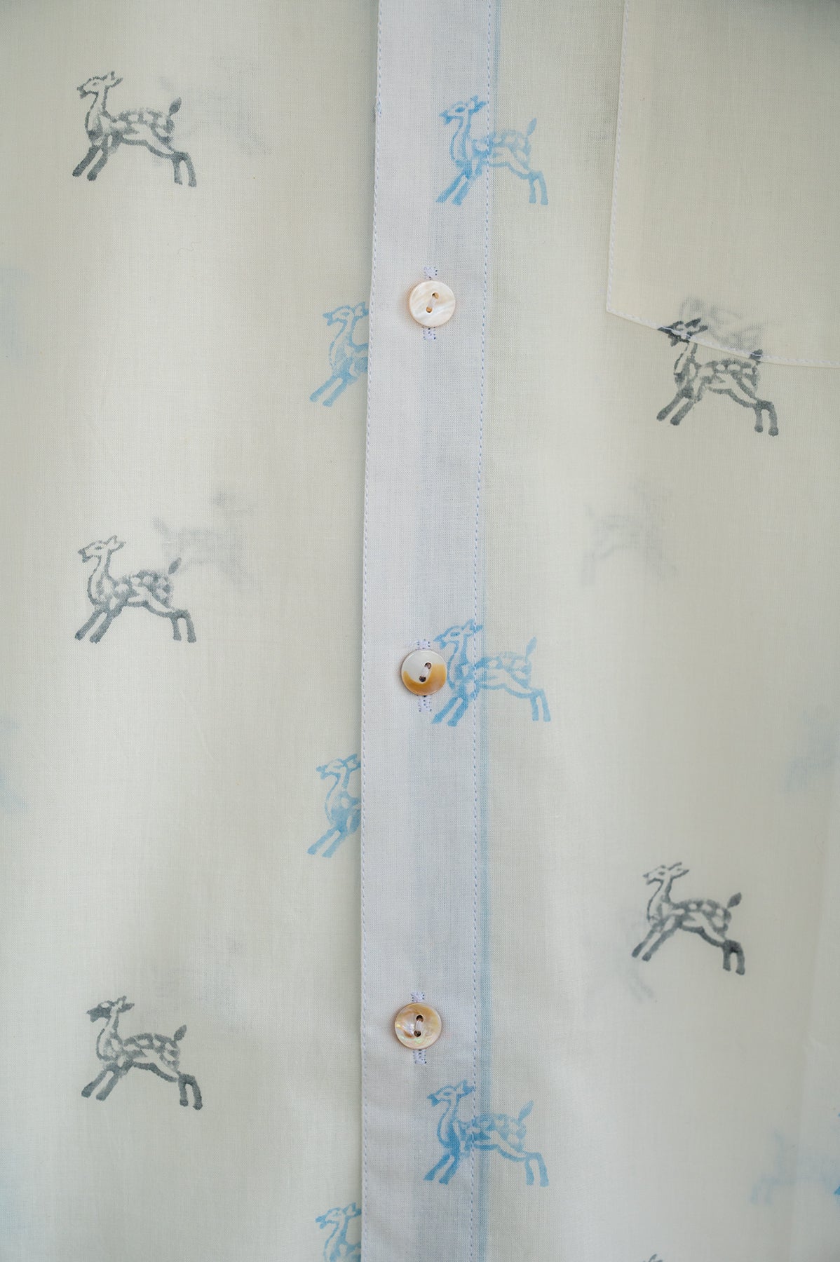 Blue Deer Men's Shirt