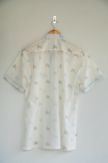 Blue Deer Men's Shirt