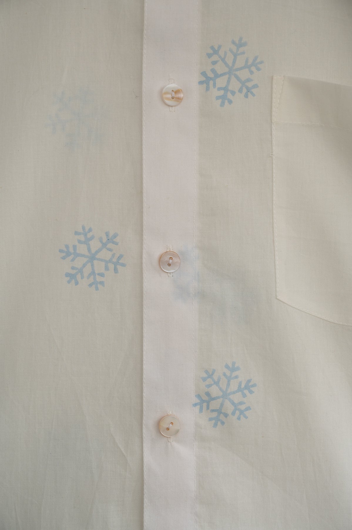 Snow Flake Men's Shirt