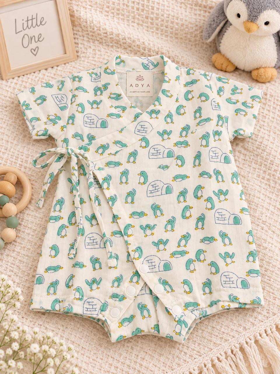 Penguin Parade Romper