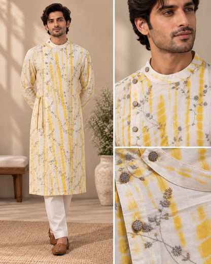Sunehri Vine Kurta