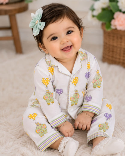 White Elephant Kids Night Suit