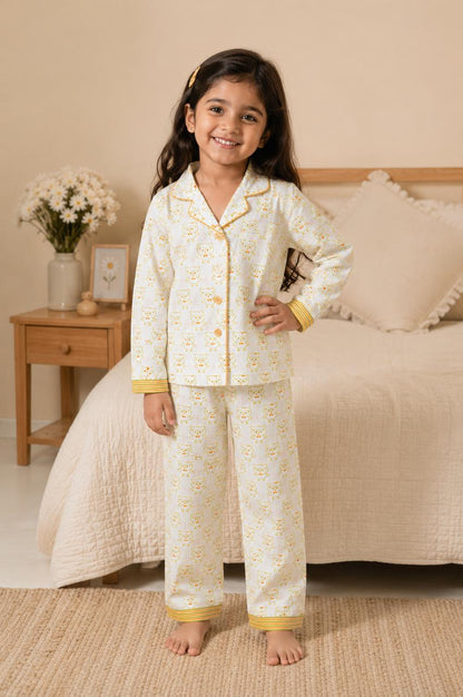 White Owl Kids Night Suit
